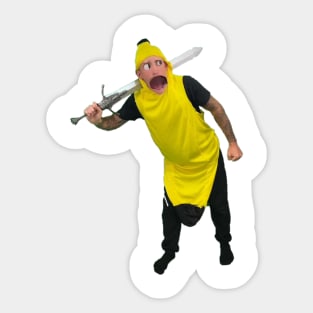 Mr. Talalaa - Banana Character Sticker